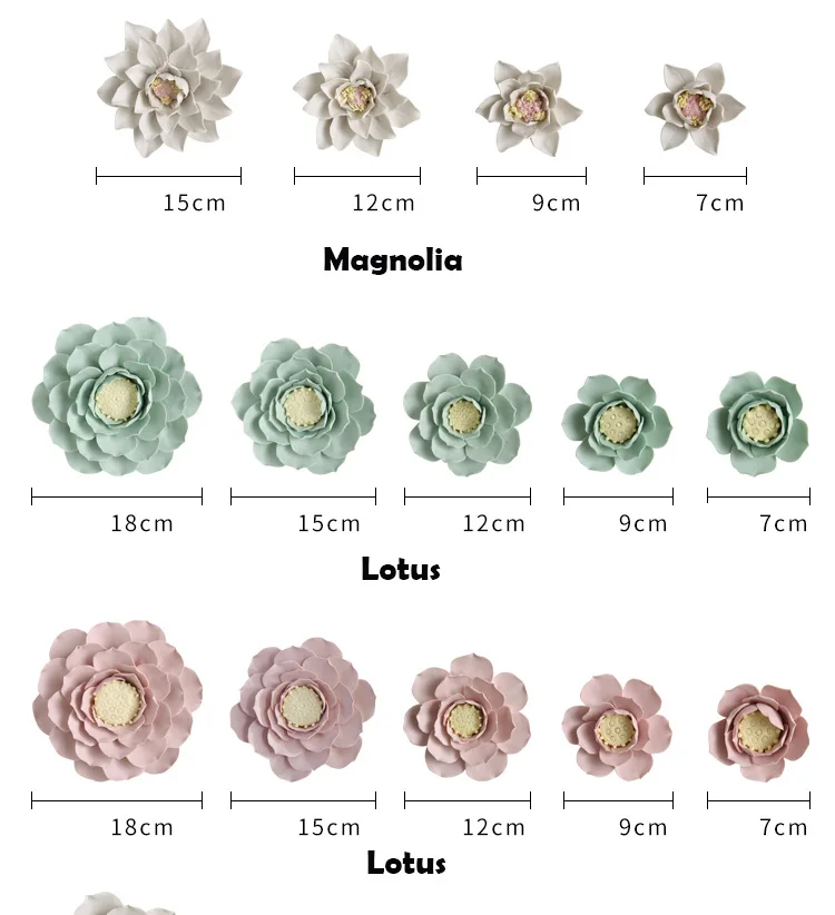 Современные 3D стерео стены Керамика цветок Украшением гостиной стене висит Лотос Пейзаж Настенный Декор для дома предметы интерьера Декор