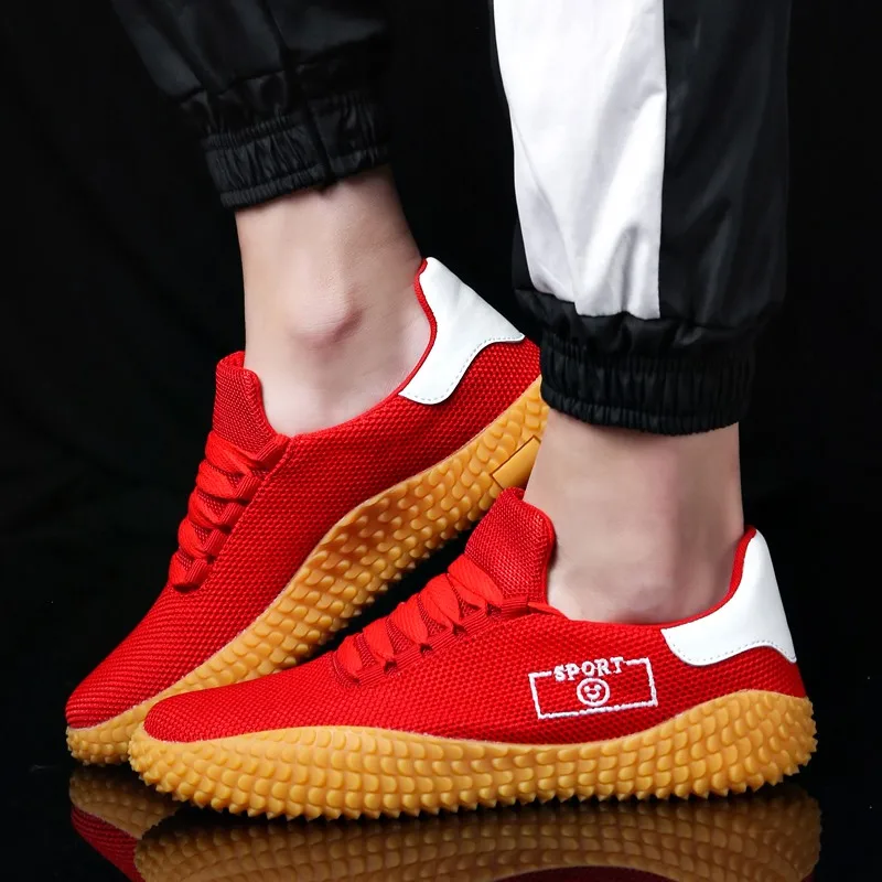 

Tenis Masculino Adulto 2019 Spring Summer Ultra-light Sneakers for Men Fashion Mesh Breathable Vulcanized Shoes Male White Shoes
