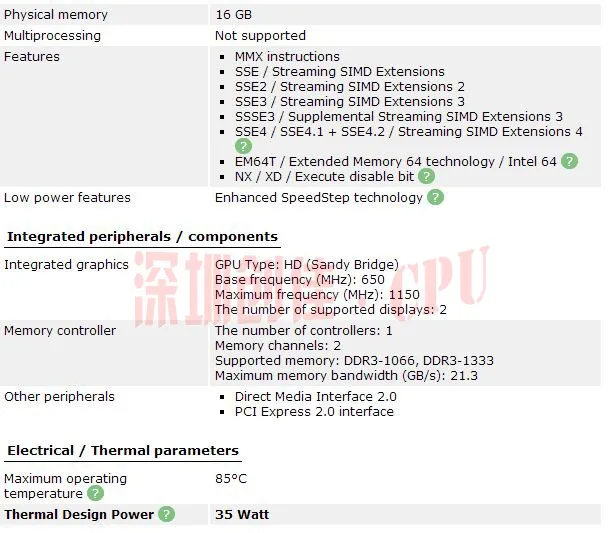 ЦП Intel Pentium SR0J1 B980 SROJ1 B980 2,4G/2 M HM65 HM67 чипы IC ПРОЦЕССОР ноутбук B 980