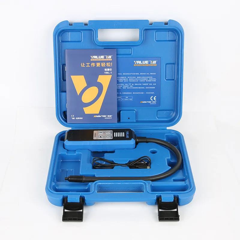 

VML-1 Leak Detector R410a R32 Refrigerant Snow Refrigerator Air Conditioner Halogen Detector