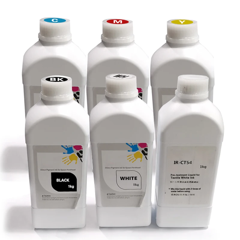 Dtg чернила для текстиль Epson L800 L805 L1800 R290 1390 1400 R3000 4800 DX5 DX7 DTG принтер печатная машина