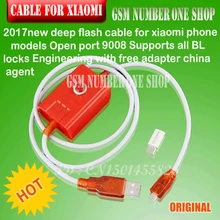 100 шт./лот глубокий флэш-кабель для телефонов xiaomi модели открытый порт 9008 поддерживает все BL замки инженерные с адаптером Китайский агент
