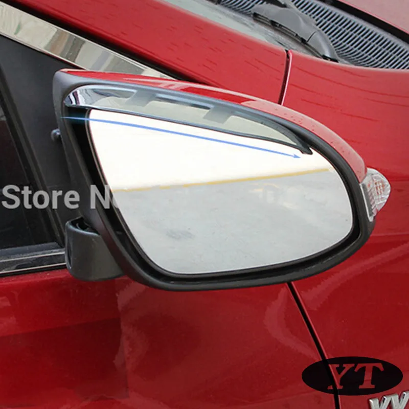 

Auto rear view mirror rain shield deflector For Toyota Corolla 2015,2pcs/lot,free shipping