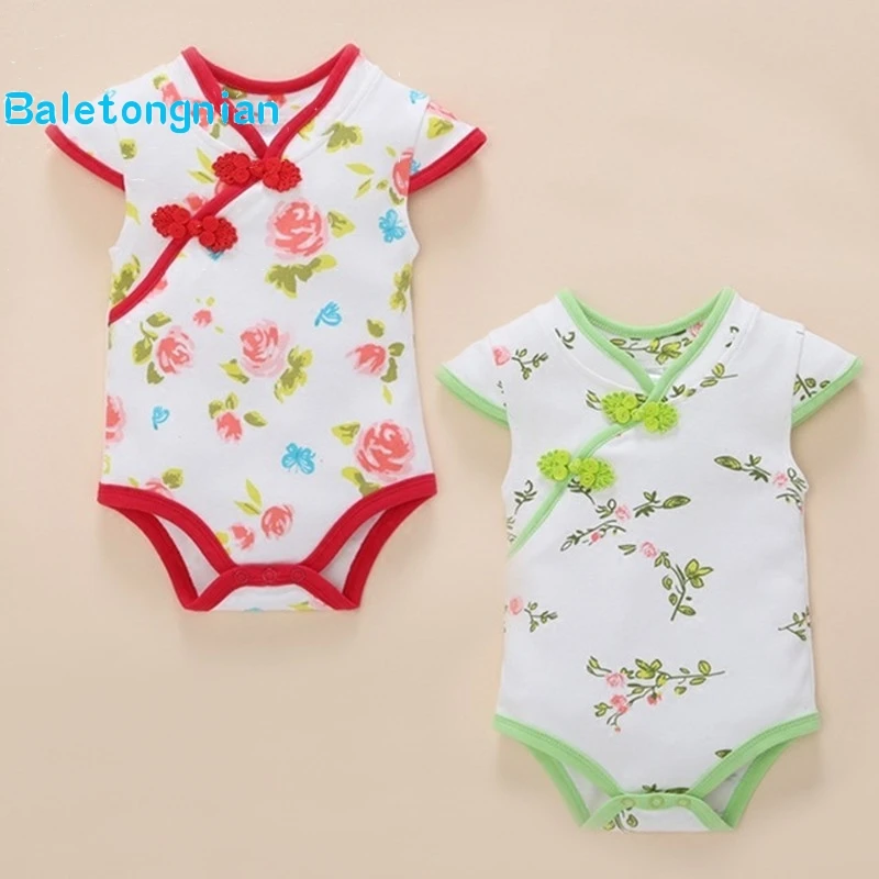 

Baby Girl Clothes Summer New Born Infant Girl Outfit Body Suit Jumpsuit Girls Rompers Onesies Triangle Clothing D54
