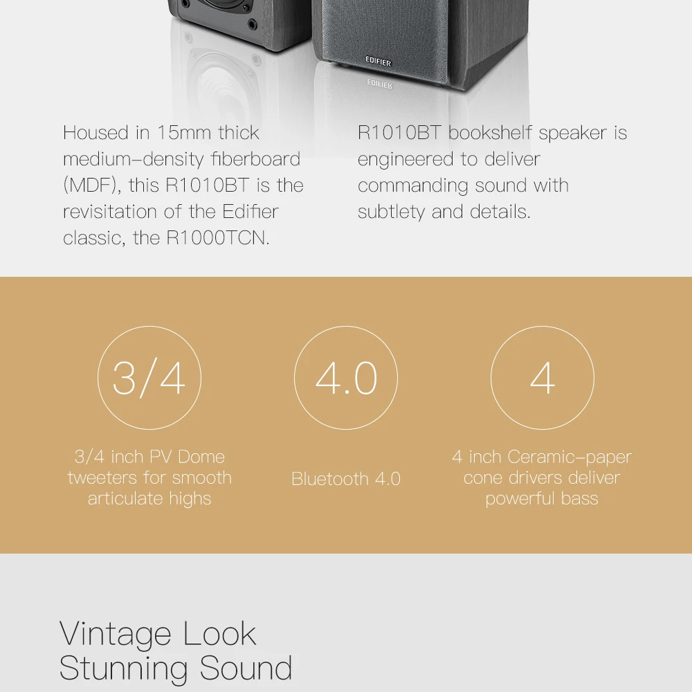 Edifier R1010BT - World of Bluetooth