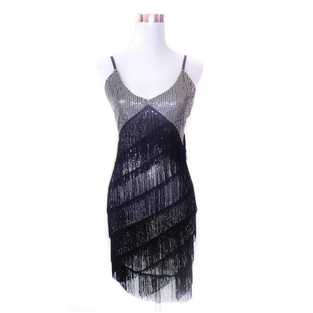1920s Flapper Costume Outfit for Women with Accessories - Gatsby Roaring 20s Charleston Dress for Hen Party image 3