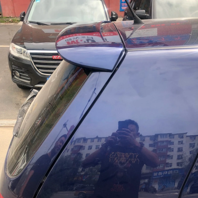 

For Volkswage VW Golf 4 IV MK4 Standard and R32 1998-2004 ABS Unpainted Grey Back Windshield Spoiler