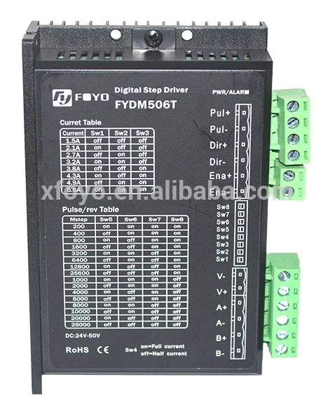 все цены на Digital stepper motor driver (two-phase)- FYDM506T онлайн