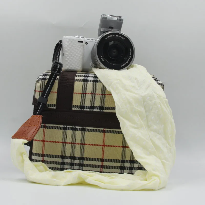 Средства ухода за кожей шеи плеч Камера DSLR поясная сумка желтый шарф ремень для Для женщин GoPro Sony Fuji Olympus Canon EOS 77D Nikon d5600 D3400 D5