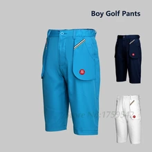 Новая одежда для гольфа Короткие штаны детская одежда Для Гольфа Шорты для мальчиков Брюки