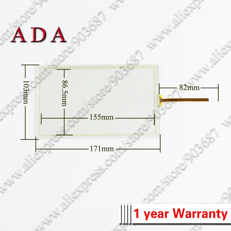 Сенсорный экран дигитайзер для 6AV2123-2GA03-0AX0 KTP700 сенсорная панель стекло для 6AV2 123-2GA03-0AX0 KTP700 с мембранной клавиатурой