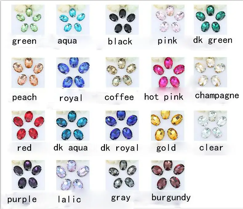 شحن مجاني 100 قطعة/الوحدة 13x18 ملليمتر البيضاوي خياطة على الكريستال مع إعدادات مخلب معدنية ل ثوب الزفاف و diy مجوهرات TONGS018: oval رخيص، اشتري oval 13x18mm عالي الجودة مباشرة من موردي oval crystal بالصين: شحن مجاني 100 قطعة/الوحدة 13x18 ملليمتر البيضاوي خياطة على الكريستال مع إعدادات مخلب معدنية ل ثوب الزفاف و diy مجوهرات TONGS018
Enjoy ✓Free Shipping Worldwide! ✓Limited Time Sale ✓Easy Return.