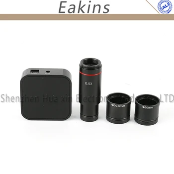 

Digital USB WIFI Video Electronic Eyepiece Camera + 0.5X C-Mount For Biological Stereo Microscope Support IOS Android IPhone