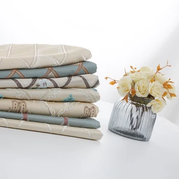 

HLQON Europe Palace Style Jacquard Fabric For Pillow Quilting & Sewing Sofa Cushion Material Curtain Table Cloth DIY Cushion