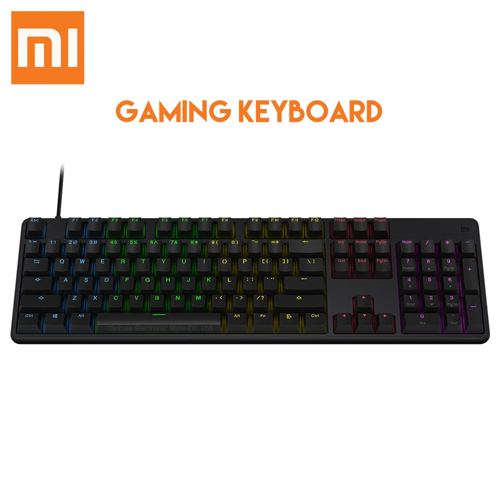 Оригинальная Xiaomi USB Проводная игровая клавиатура с RGB Подсветкой|Клавиатуры| |