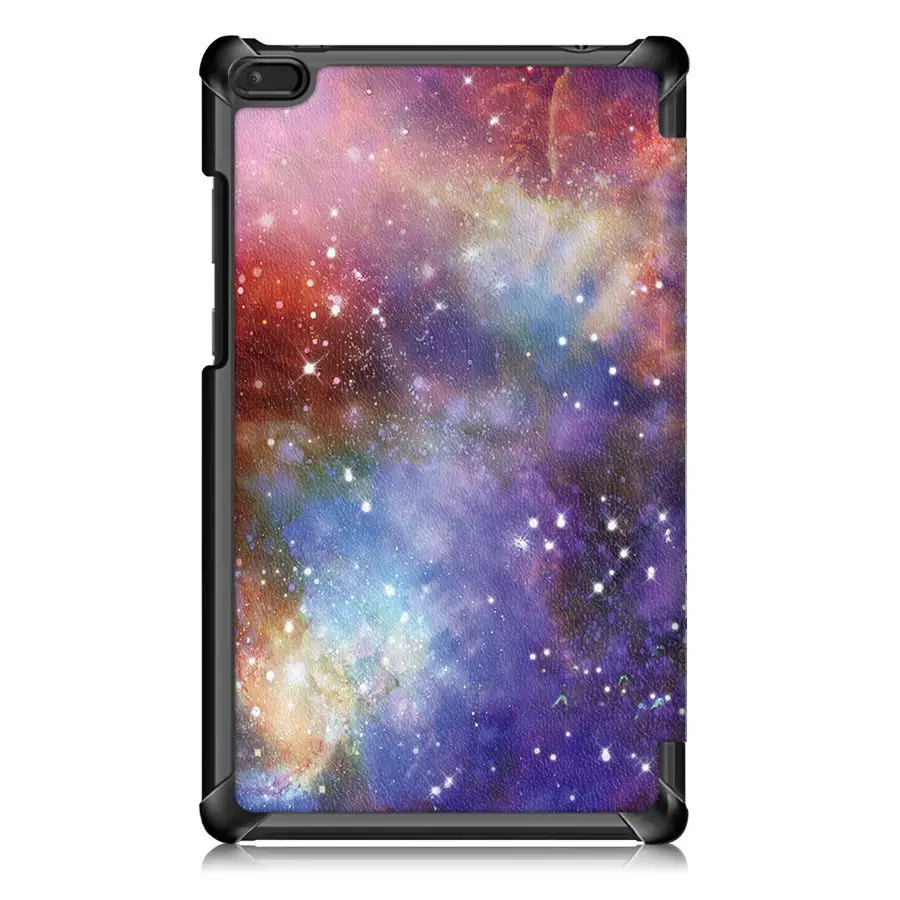 Цветной чехол из искусственной кожи с принтом для Lenovo TAB E8 TB 8304 Магнитный 2018
