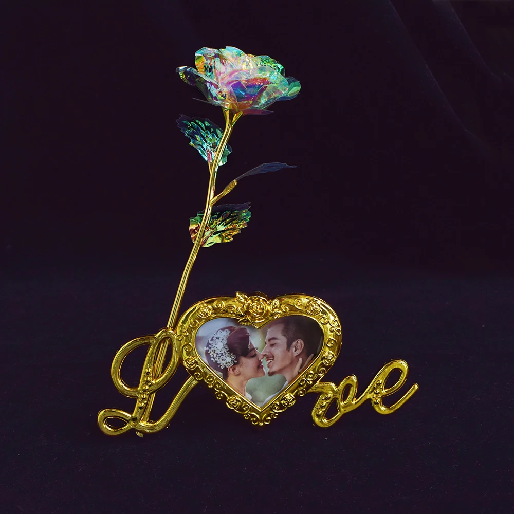 

Foil Plated Gold Rose, Valentine's Day, Forever Love, Home, Wedding Decor, Lover Lighting, Creative Gift, Mother's Day, 24K