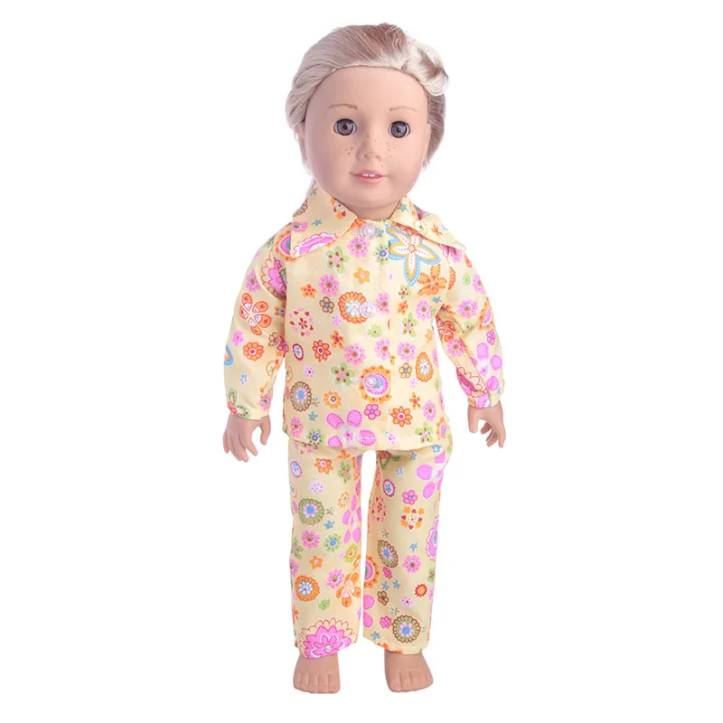Женские пижамы с принтом для Америки 43 см аксессуары кукол|dolls accessories|baby bornaccessories