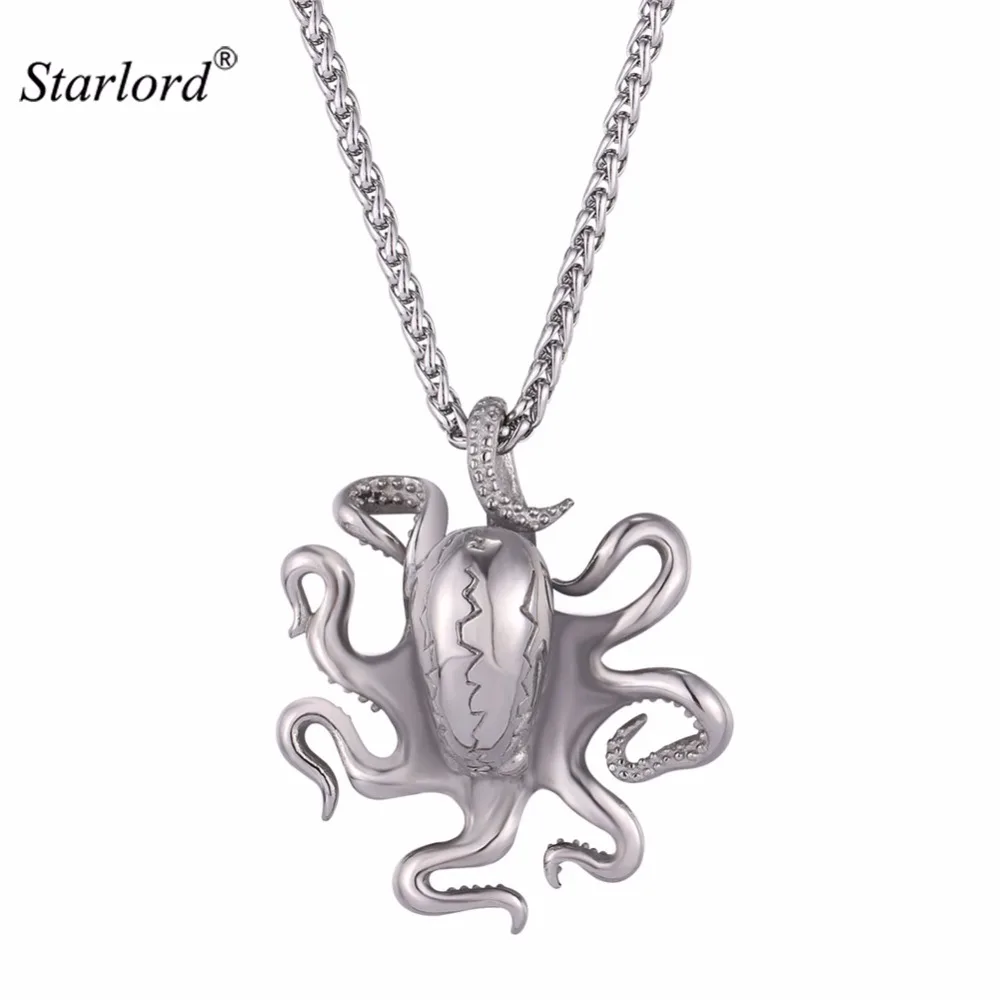 Mens octopus necklace Clearance