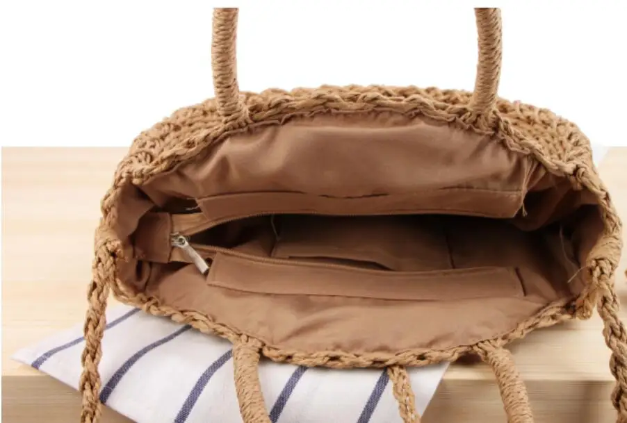 Toppies/женская летняя соломенная сумка через плечо в винтажном ретро стиле, круглые сумочки