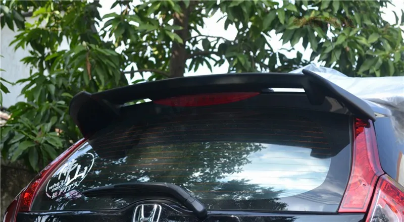 Подходит для HONDA Fit RS TR модифицированный Карбон волокно заднее крыло с задним спойлером крыло