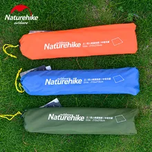 Naturehike тент брезент водонепроницаемый PU покрытие PU высокое качество 210 т Оксфорд материал Кемпинг Пикник пляж тент крыша брезент