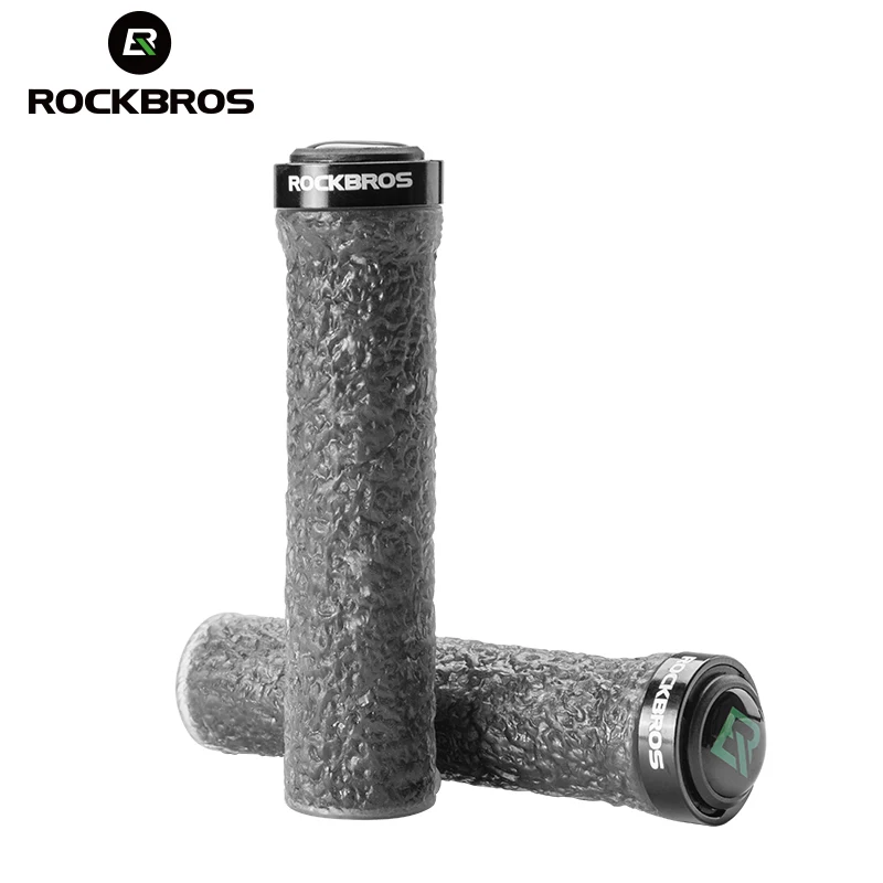 

ROCKBROS MTB Bicycle Cycling Handlebar Grips 95G TPE Soft Shockproof Rubber Anti-slip Grips Bar Soft Tape Bike Tape Accessories