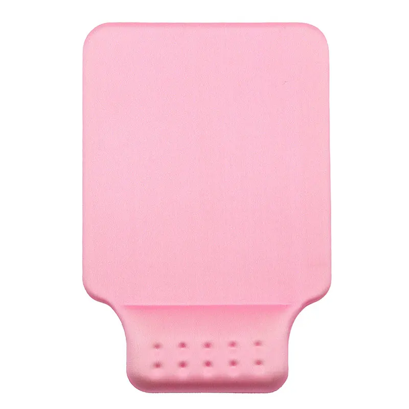 Boona коврик для мыши ноутбук с нескользящей натуральной резины коврик для мыши мышь комфорт с подставкой для запястья для дома и путешествий, офиса и игр - Цвет: pink
