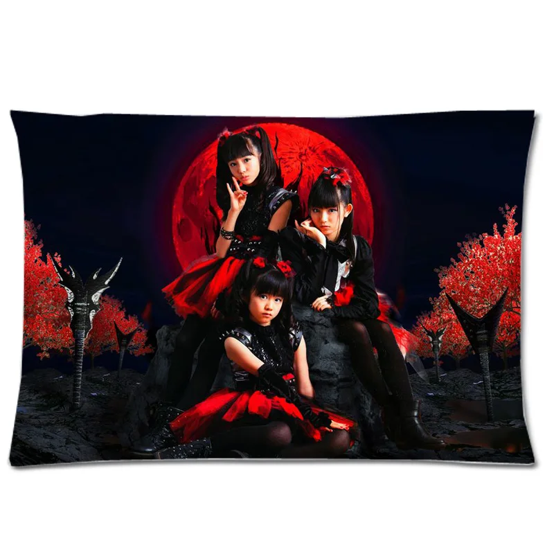 BABYMETAL Двусторонняя наволочка индивидуальная Подушка с принтом Прямоугольная