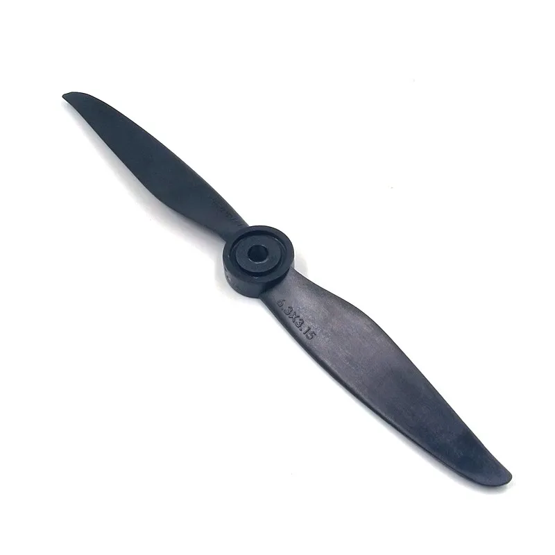 RC airplane propeller 6.3*3.15 2-blade 6030 high speed prop 6*3 central hole 5mm diameter motor shaft