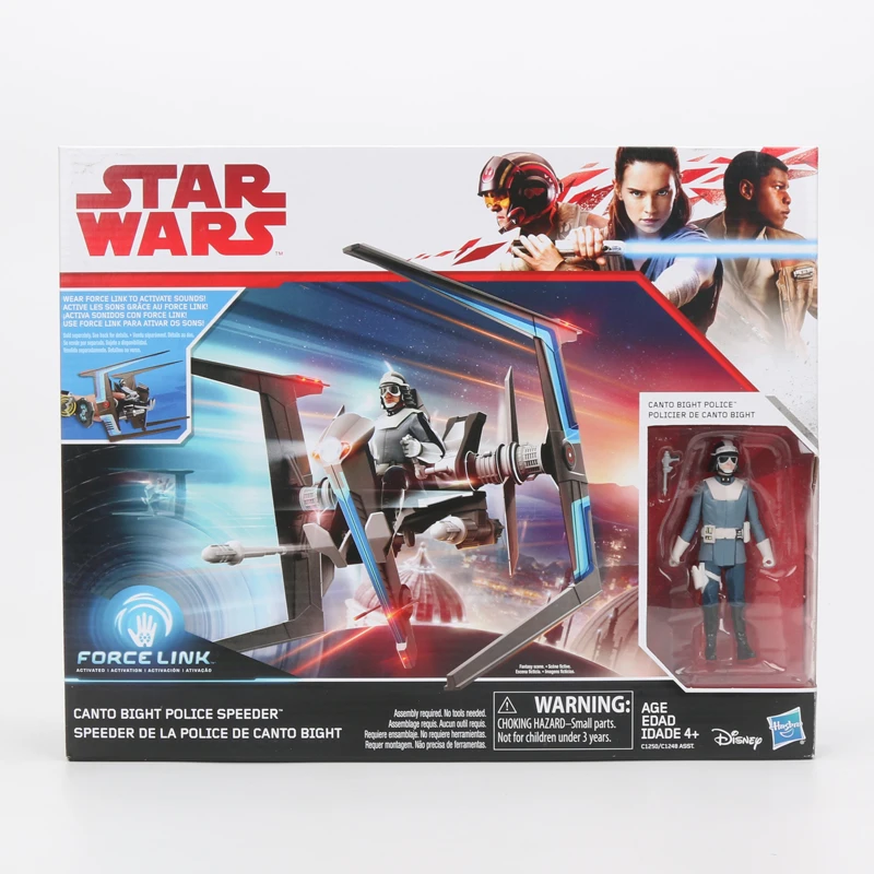 Звездные войны игрушка E8 серия Force Link Canto Bight полицейский Спидер Набор ПВХ Фигурки
