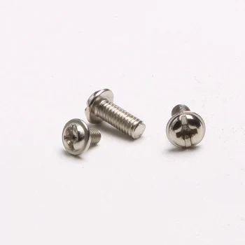 

100PCS Round Head With Screws / With Screws / Computer Screws / Comes With A Pad M3*4/5/6/8/10/12/16 GB818