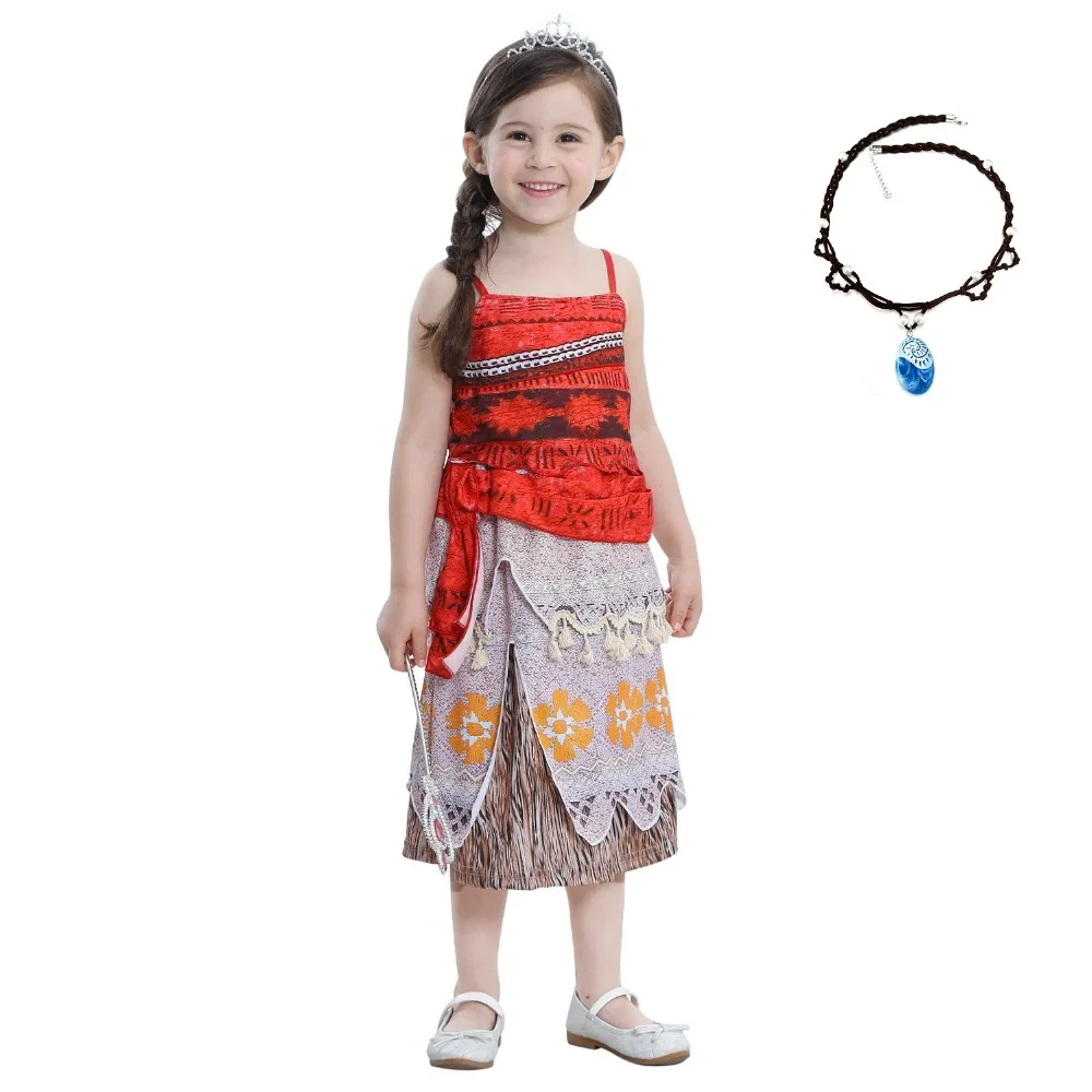 Moana Vaiana/летние платья для маленьких девочек; вечерние платья для детей; roupa infantil; костюм принцессы; одежда для малышей; Vestido Robe