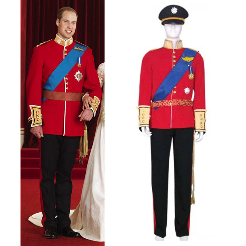 Prince-William-Wedding-Uniform-Men-s-Halloween-Cosplay-Costumes-Custom ...