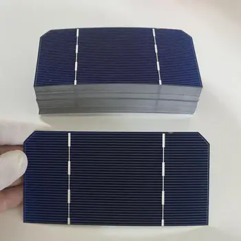 

ALLMEJORES 25pcs 125mm*62.5mm Monocrysatlline Solar cell 1.4W 0.5V each piece For diy 12V 35W Solar panel charger
