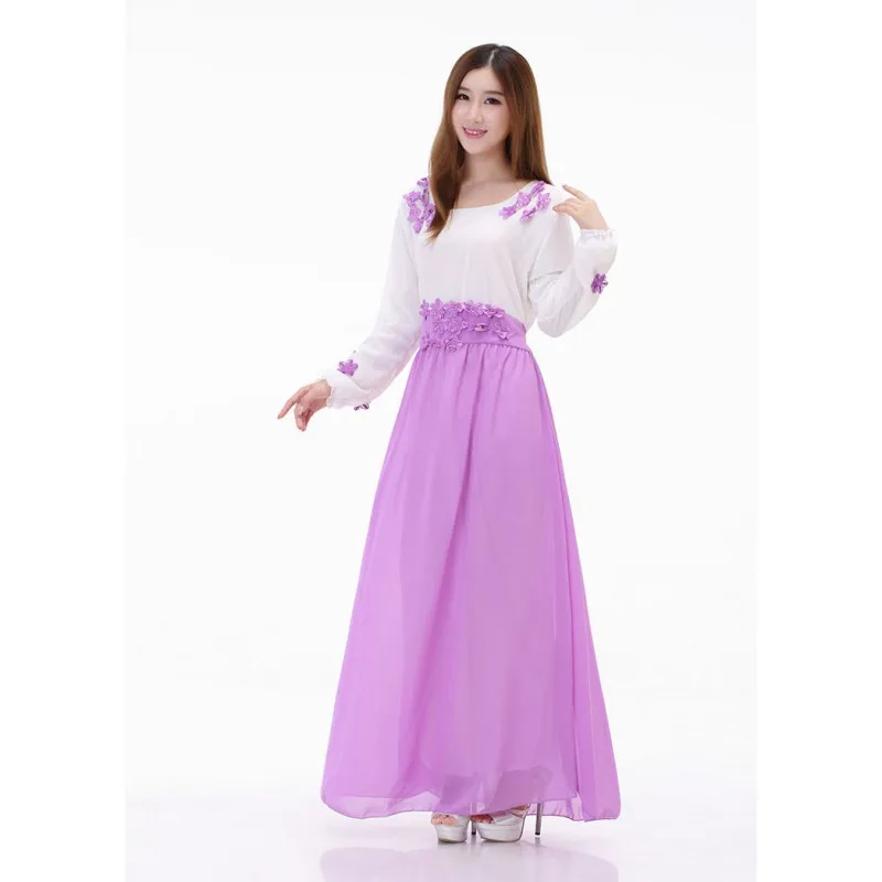 2016 Women Long Sleeve font b Islamic b font Kaftan font b Abaya b font Muslim
