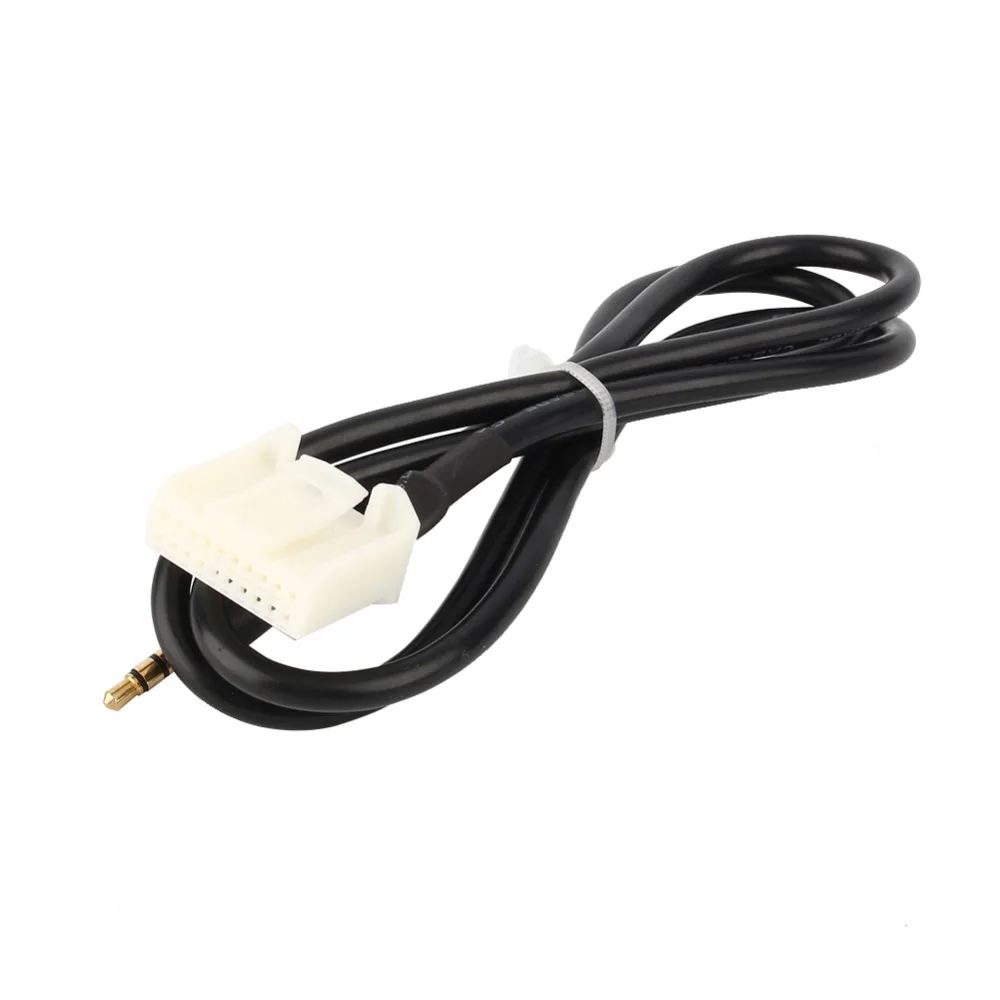 

Car-Styling 3.5MM AUX Audio Radio Earphone MP3 Player Phone Input Adapter Cable For Toyota 2016 New