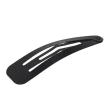 6 пар черные металлические заколки для волос для девочек