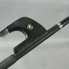 Сильный уравновешенный Углеродного Волокна контрабас лук 4/4 с черными волосами