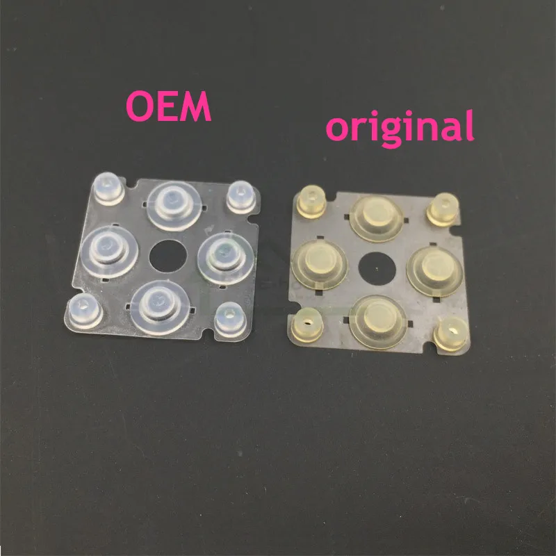 

2pcs Key Button Conductive Rubber Pad Replacement for PSP 2000 3000 Left Cross Directional Button for PSP2000 PSP3000