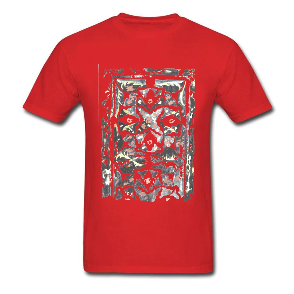 Mirror to a garden_red