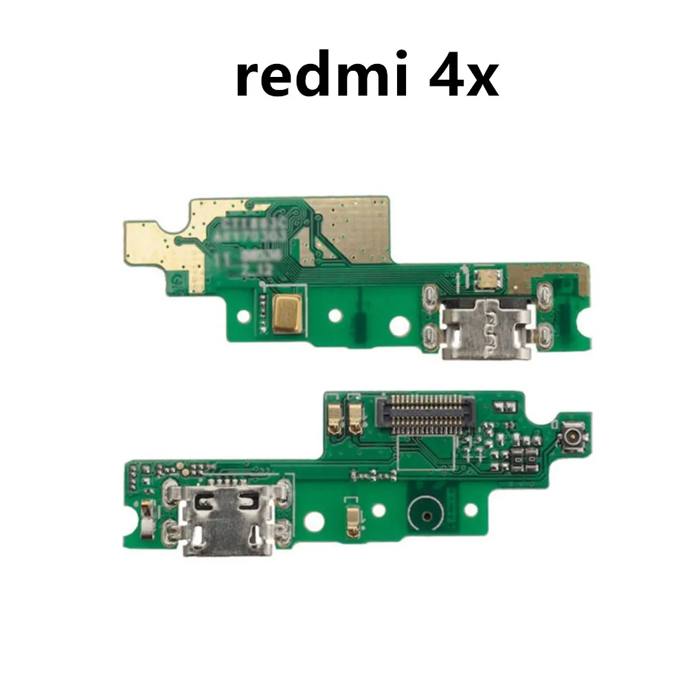 Для Xiaomi Redmi 4X 4A Micro USB разъем зарядного порта док-разъем микрофон с гибким кабелем