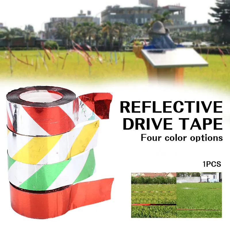 

Realistic PET Anti Bird Tape for Crop Crops From for Ponds Anti Bird Belt Tree Pest Bird Scare Tape Outdoors for Pigeons