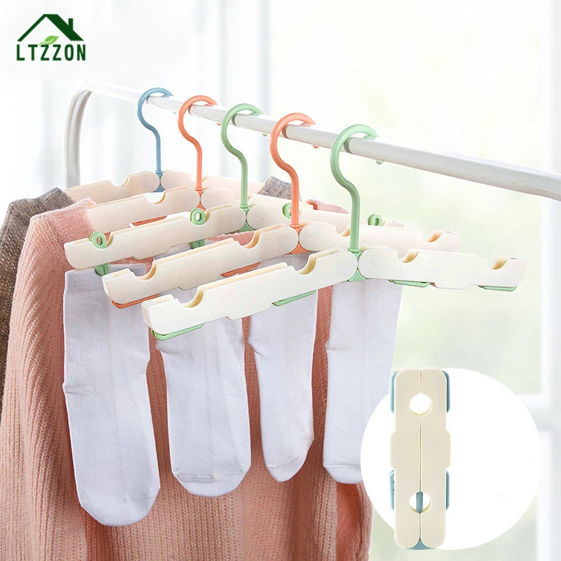 1Pc Home Travel Outdoor Folding Dry Hanger Multifunction Clip Hanger