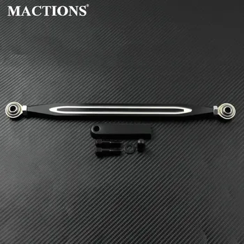

1PC Motorcycle Gear Shift Linkage Lever 330mm Black Aluminum CNC Shifter Link For Harley Touring Road King Softail Trike Models