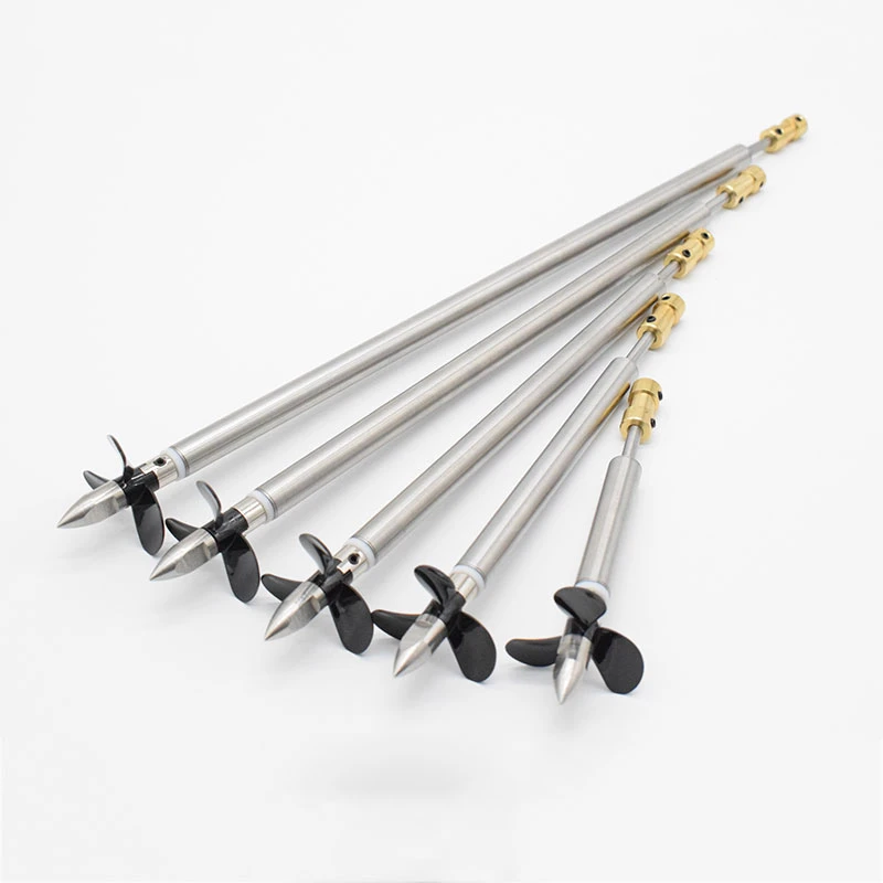 Rc Model Boat Shaft Kit 4mm Boat Shaft Drive Shaft + 3 Blades Propeller