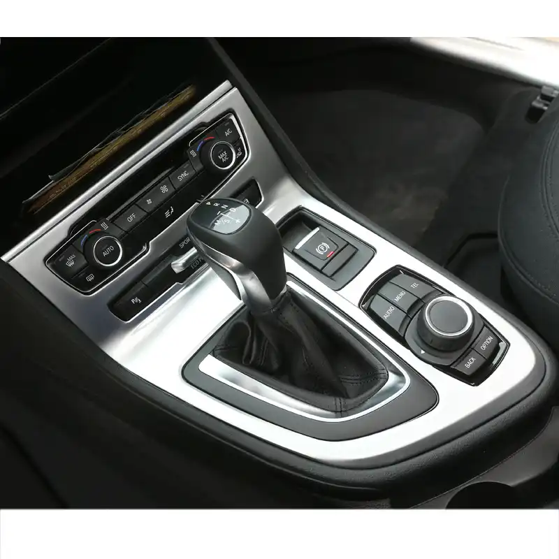 Fit For BMW 2 Series Active Tourer F45 15 Chrome Gear Shift Buttons Frame Trim