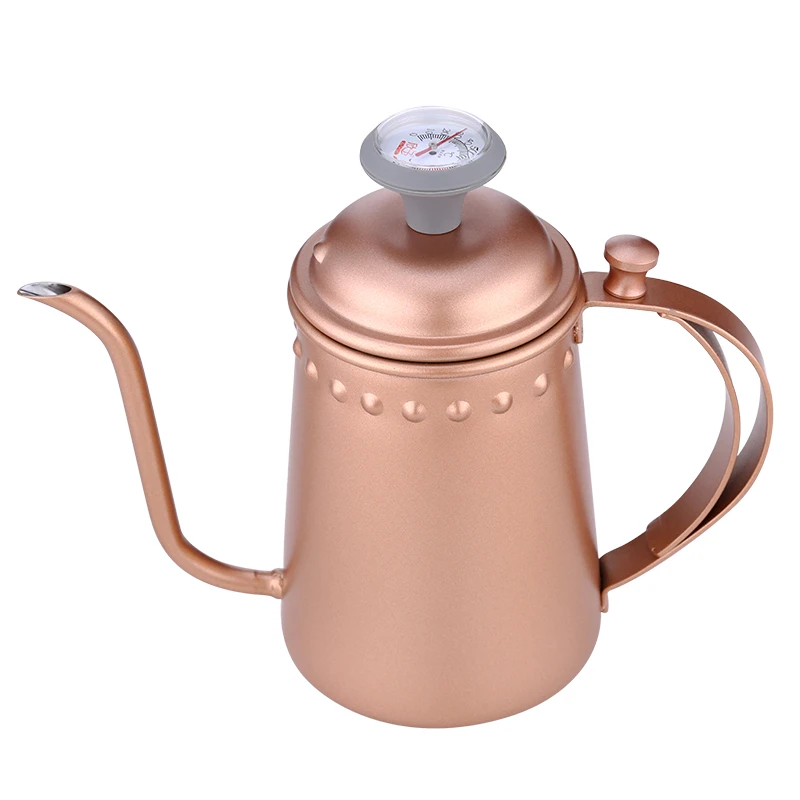 Thermometer Thin Mouth Pot Hand Rush Drip Coffee Pot Bar Coffee Pot Expresso Maker Turkish Coffee French Press Coffee Maker Thermometer Thin Mouth Pot Hand Rush Drip Coffee Pot Bar Coffee Pot Expresso Maker Turkish Coffee French Press Coffee Maker