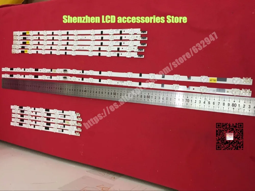 14 шт. (7R + 7L) 40-дюймовая лампа для samsung 8 светодиодов 5 2013SVS40F HF400BGLV1H - Цена: 2 618,95 руб. / набор