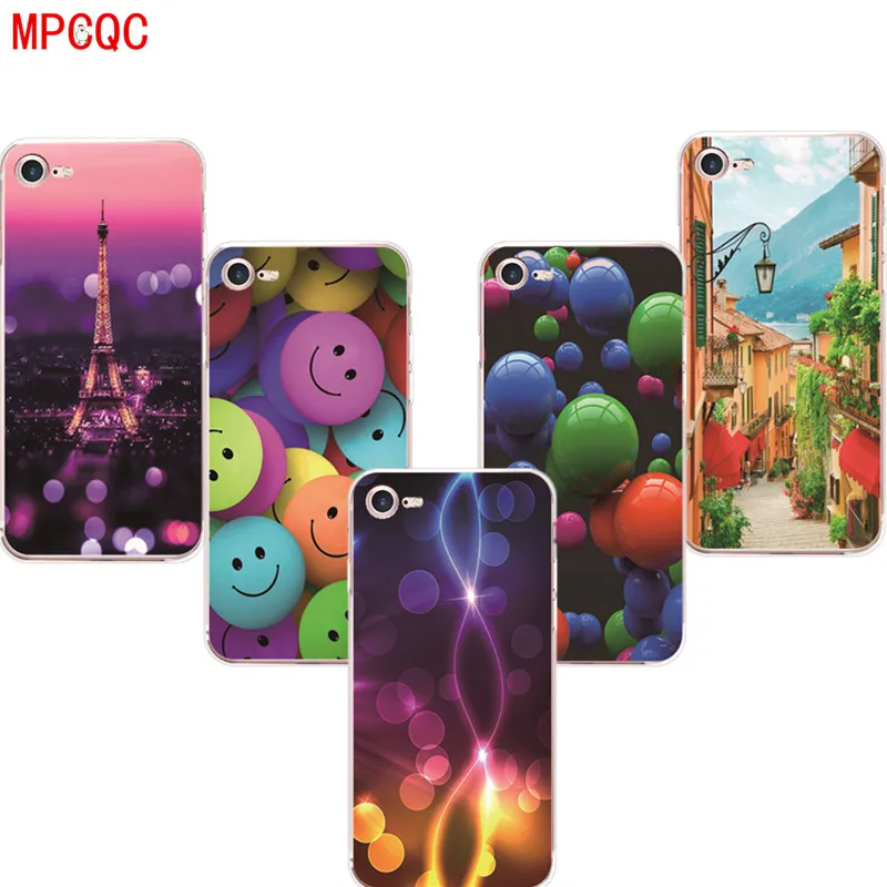 MPCQC popular geometric element cute phone case for iPhone X 8 8Plus 7 7Plus 6 6s 6Plus back cover soft TPU pattern |